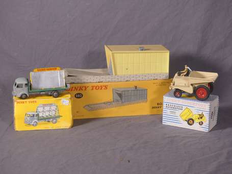 Dinky toys France - 3 véhicules - Autobasculeur 