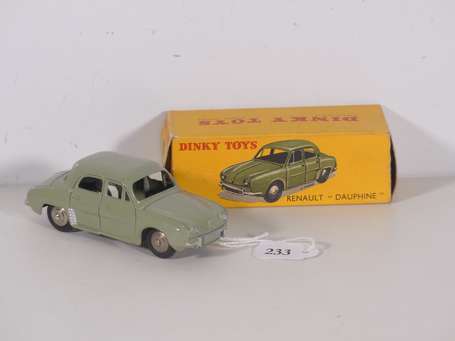 Dinky toys France - Renault Dauphine verte  - très