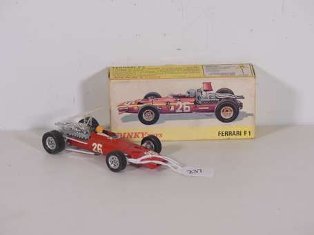 Dinky toys France - Ferrari F1 - neuf en boite ref