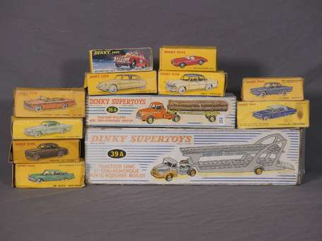 Dinky toys France - Lot de boites vides d'origine 