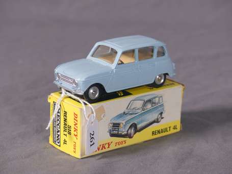 Dinky toys Espagne - Renault 4TL - Couleur bleu 