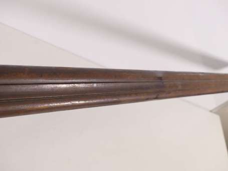 Fusil de chasse à canons juxtaposés à percussion 