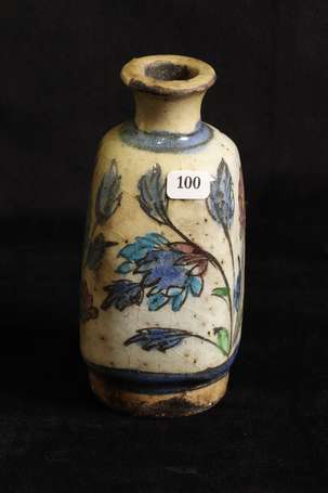 PERSE - Vase en céramique à décor floral 