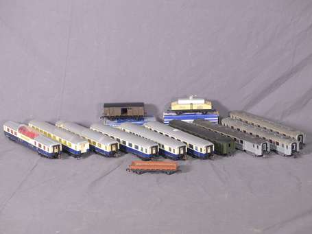 Hornby Ho - Lot de voitures et wagons - bel état 