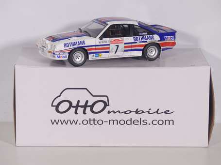 Otto models 1/18 - Opel Manta rallye N° 7 - neuf 