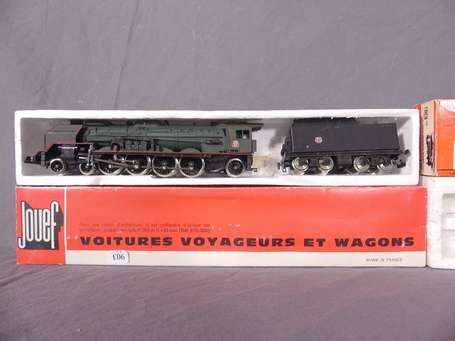 Jouef -  3 Locomotive vapeur - 231 nord - tres bel