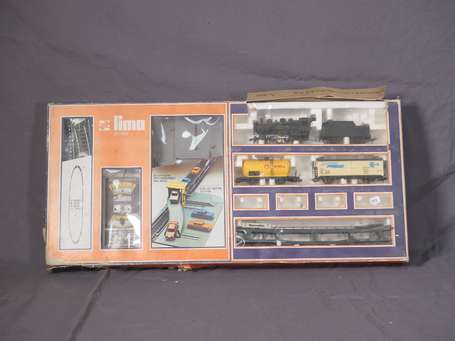 Lima - coffret avec locomotive vapeur 