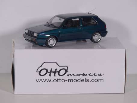 Otto models 1/18 - VW Golf 2 rallye - vert - neuf 