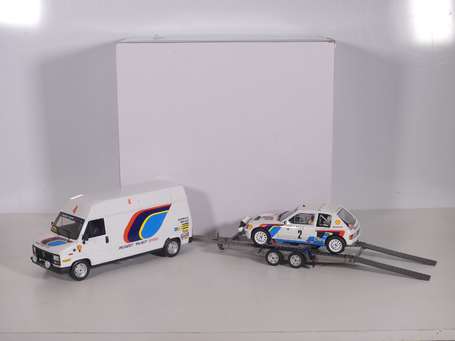 Otto models 1/18 - Coffret Peugeot 205 rallye 