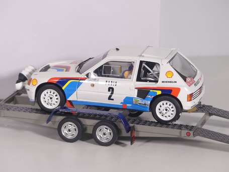 Otto models 1/18 - Coffret Peugeot 205 rallye 