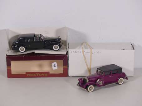 Rextoys/brooklin - Cadillac v16 1938/1940 coupé - 