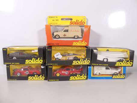 Solido - 7 voitures  dont Renault 4 publicitaires 
