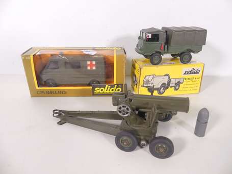 Solido - 3 véhicules militaires - C35 et Renault 