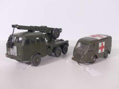 Dinky toys France - 2 véhicules militaires - 