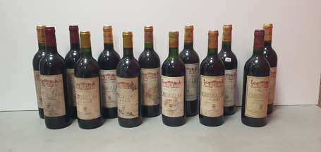 Lot de 13 bouteilles Château de Cardaillan, Graves
