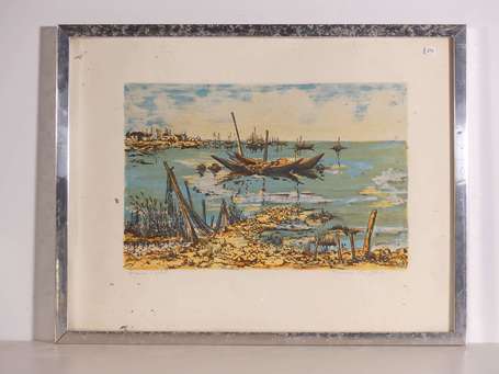 BUFFET Maurice (1909-2000) Port. Lithographie en 