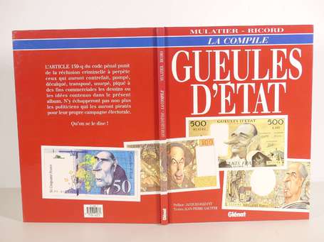 Mulatier : Gueules d'état en édition originale de 