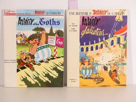 Uderzo : 2 albums : Astérix 3 ; Astérix et les 