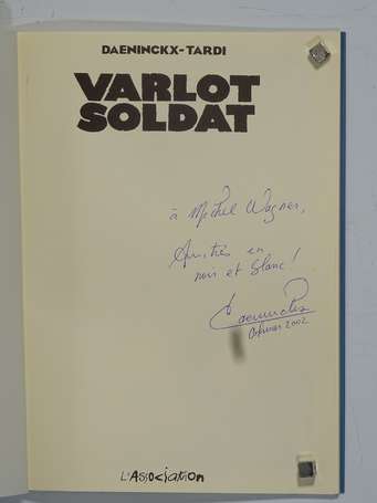 Tardi et Daeninckx : Varlot soldat en édition 
