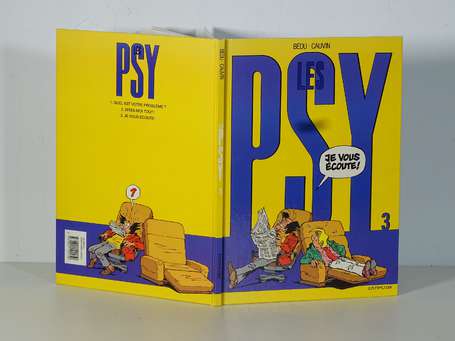 Bédu : Les Psy 3 ; Je vous écoute ! en édition 