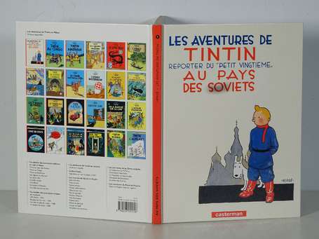 Hergé : Tintin 1 ; Tintin au pays des Soviets en 
