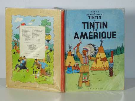 Hergé : Tintin 3 ; Tintin en Amérique en réédition