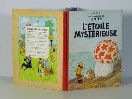 Hergé : Tintin 10 ; L'Etoile mystérieuse en 