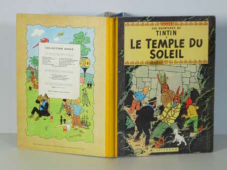 Hergé : Tintin 14 ; Le Temple du soleil en 