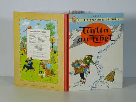 Hergé : Tintin 20 ; Tintin au Tibet en édition 