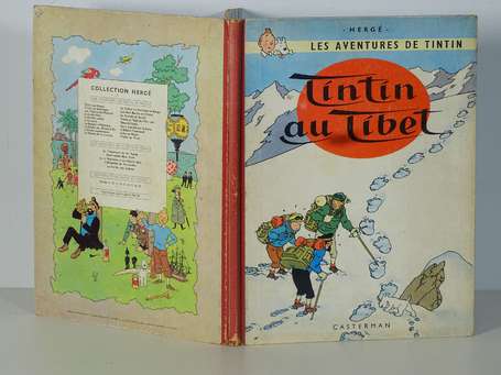 Hergé : Tintin 20 ; Tintin au Tibet en édition 