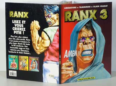 Liberatore : Ranx 3 ; Amen ! en édition originale 