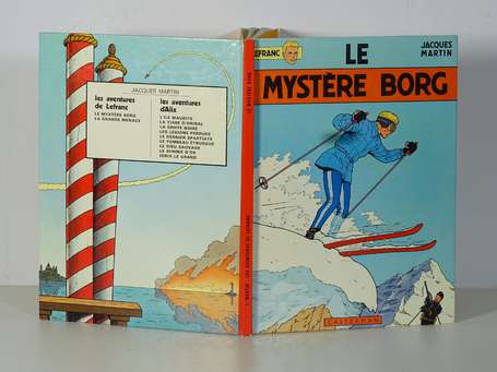 Martin : Lefranc 3 ; Le Mystère Borg en réédition 