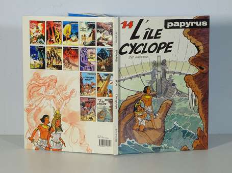 De Gieter : Papyrus 14 ; L'Île cyclope en édition 
