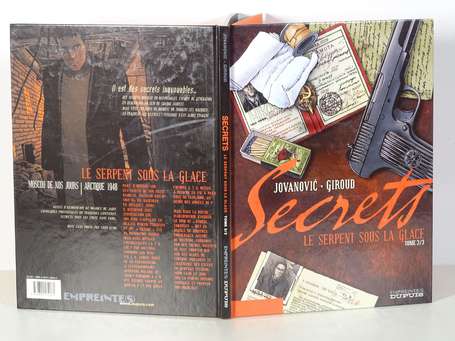 Jovanovic : Secrets 3 ; Le Serpent sous la glace 