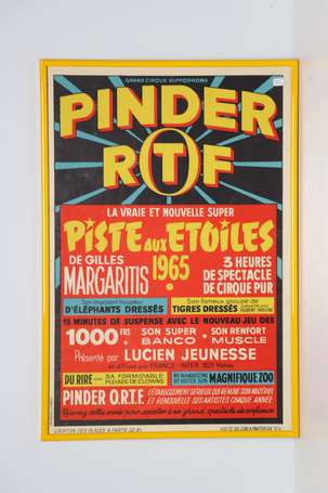 CIRQUE PINDER ORTF - La piste aux étoiles 1965. 