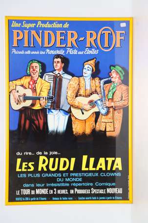 CIRQUE PINDER ORTF - Lot de 4 affichettes dont : 