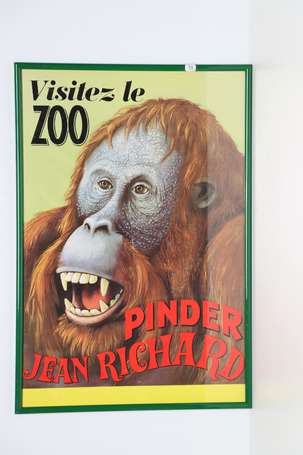 CIRQUE PINDER JEAN RICHARD - Lot de 5 affichettes.