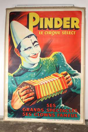 PINDER Le cirque Select- ses grands spectacles, 