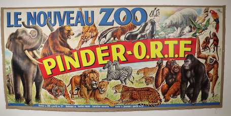 CIRQUE PINDER ORTF - Le nouveau zoo. Affiche 