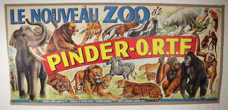 CIRQUE PINDER ORTF - Le nouveau zoo. Affiche 
