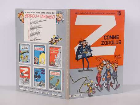 Franquin : Spirou 15 ; Z comme Zorglub en 2e 