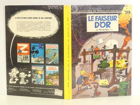 Fournier : Spirou 20 ; Le Faiseur d'or en édition 