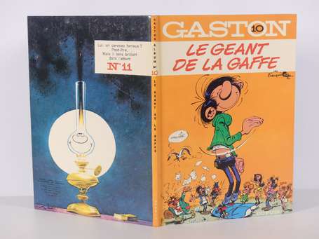 Franquin : Gaston 10 ; Le Géant de la gaffe en 