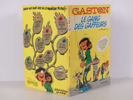 Franquin : Gaston 12 ; Le Gang des gaffeurs en 