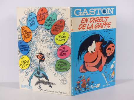 Franquin : Gaston R4 ; En Direct de la gaffe en 