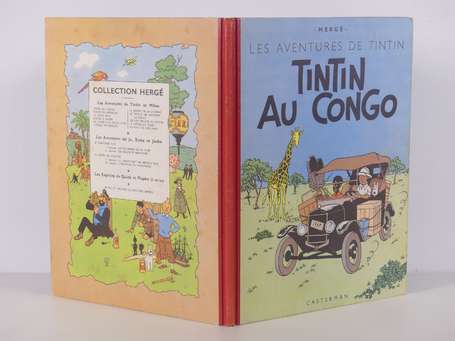 Hergé : Tintin 2 ; Tintin au Congo en réédition 
