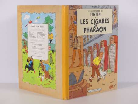 Hergé : Tintin 4 : Les Cigares du Pharaon en 