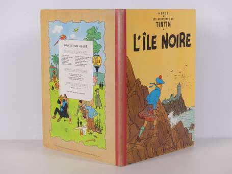 Hergé : Tintin 7 ; L'Île noire en réédition de 