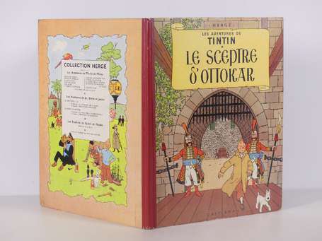 Hergé : Tintin 8 ; Le Sceptre d'Ottokar en 