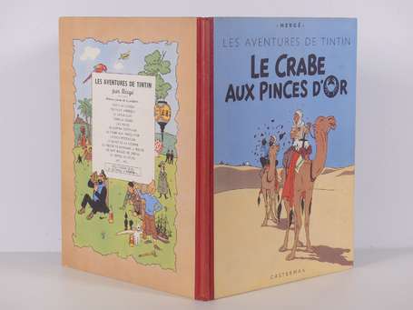 Hergé : Tintin 9 ; Le Crabe aux pinces d'or en 